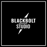 Logo BlackBolt Studio Carré Noir